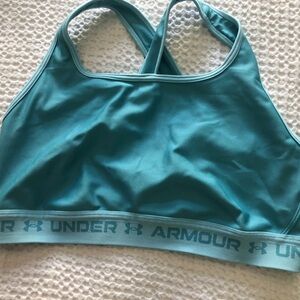 Under armour sports bra XL blue